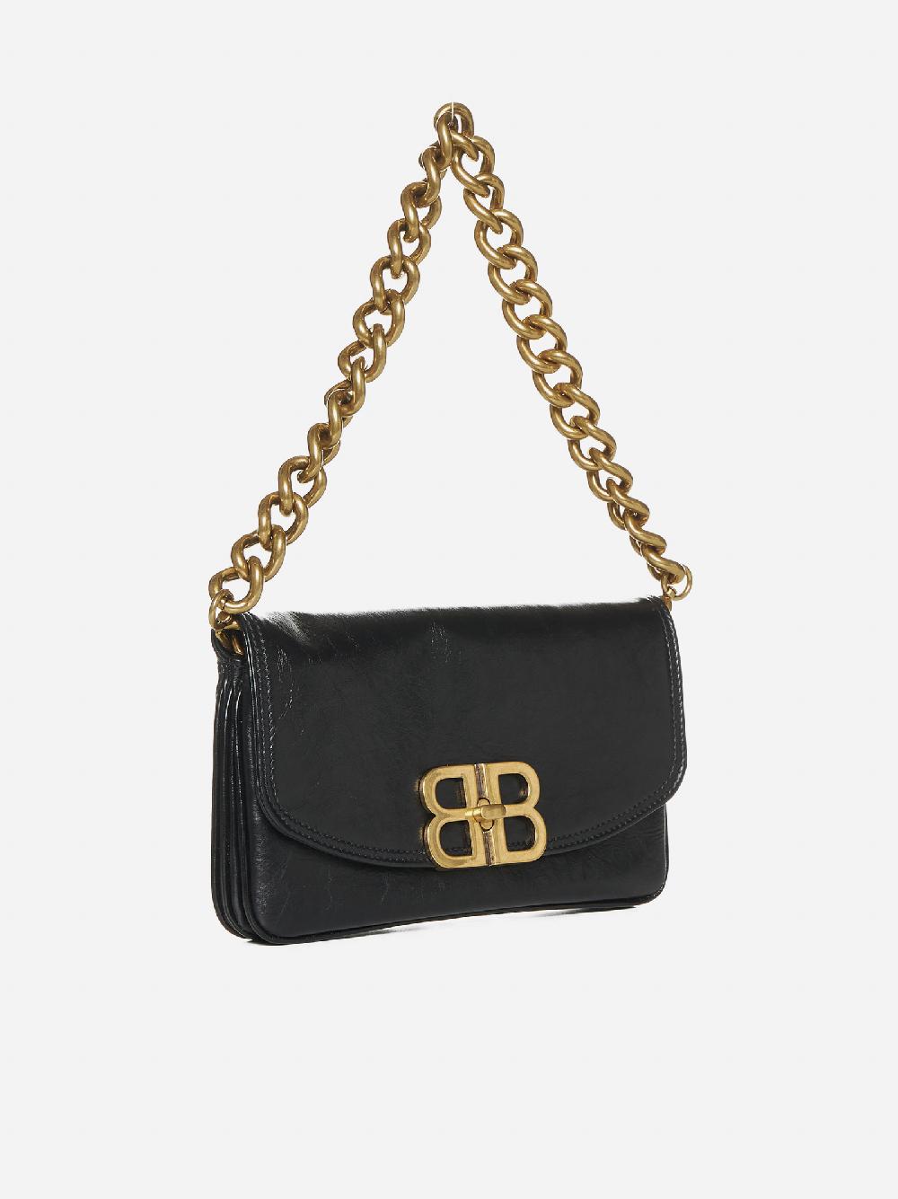 BALENCIAGA Borsa Flap BB Soft piccola in pelle Vendite Flash