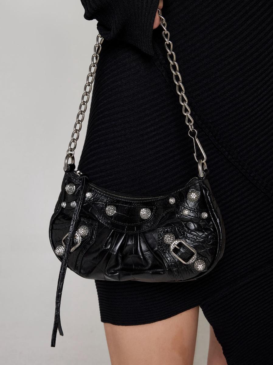 BALENCIAGA Borsa Le Cagole mini in pelle Moda