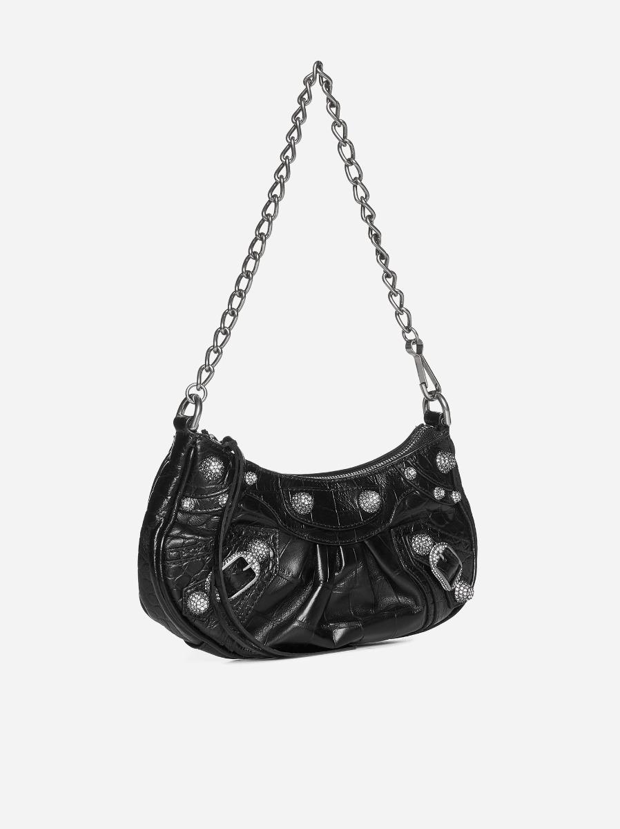 BALENCIAGA Borsa Le Cagole mini in pelle Moda