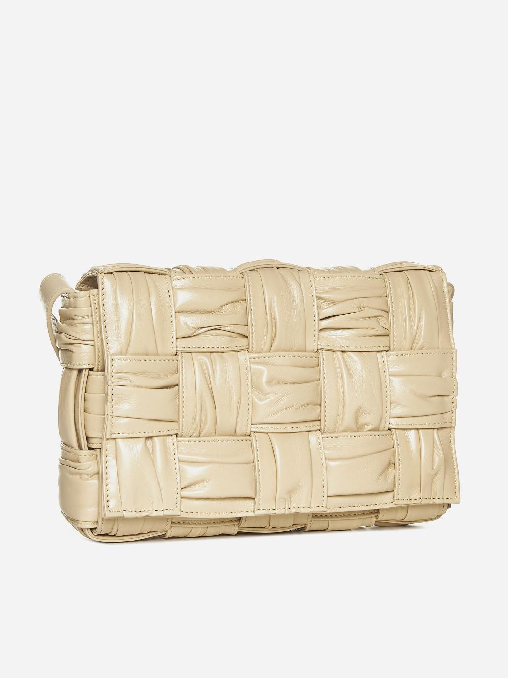 BOTTEGA VENETA Borsa Cassette in pelle Intreccio Plisse’ Pezzi Unici