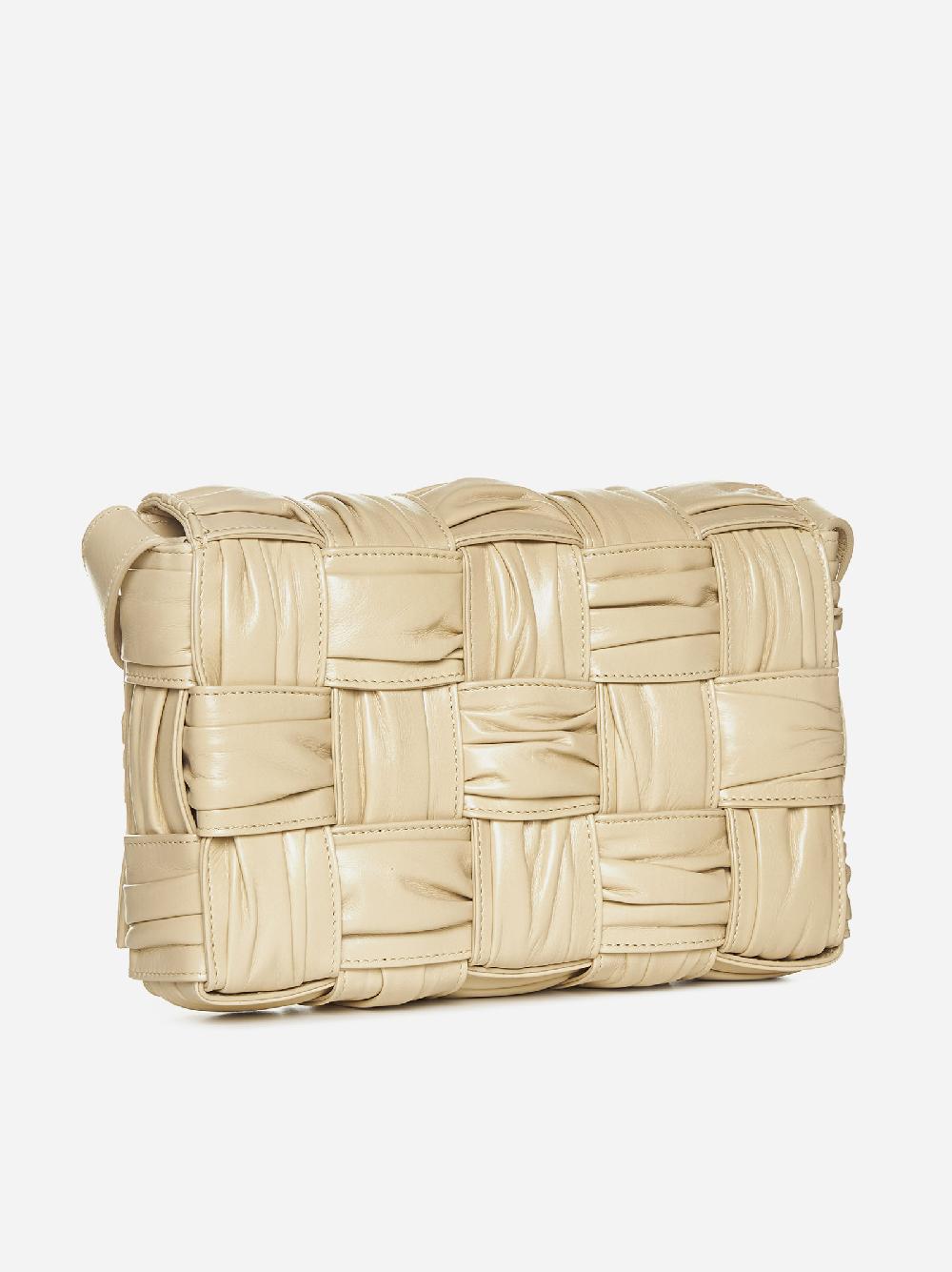 BOTTEGA VENETA Borsa Cassette in pelle Intreccio Plisse’ Pezzi Unici