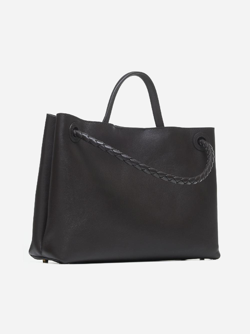 BOTTEGA VENETA Borsa Andiamo media in pelle Qualità Garantita