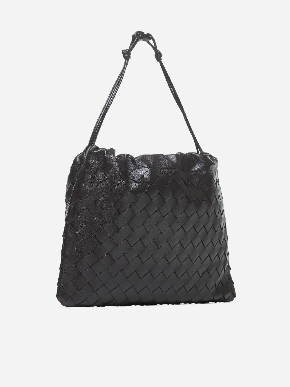 BOTTEGA VENETA Borsa Dustbag media in pelle Intrecciato In Vendita