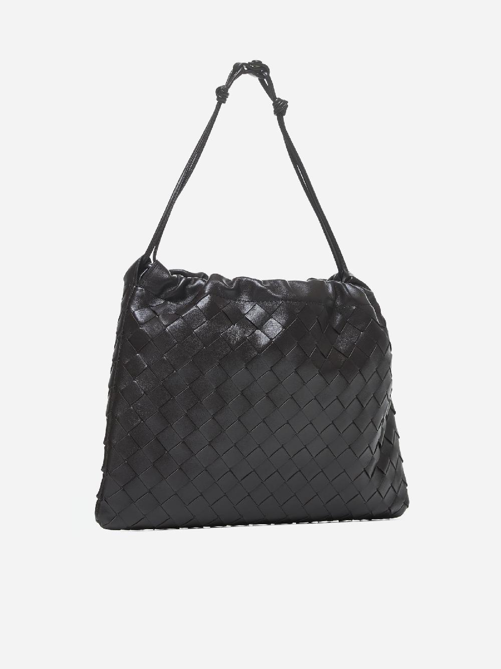 BOTTEGA VENETA Borsa Dustbag media in pelle Intrecciato In Vendita