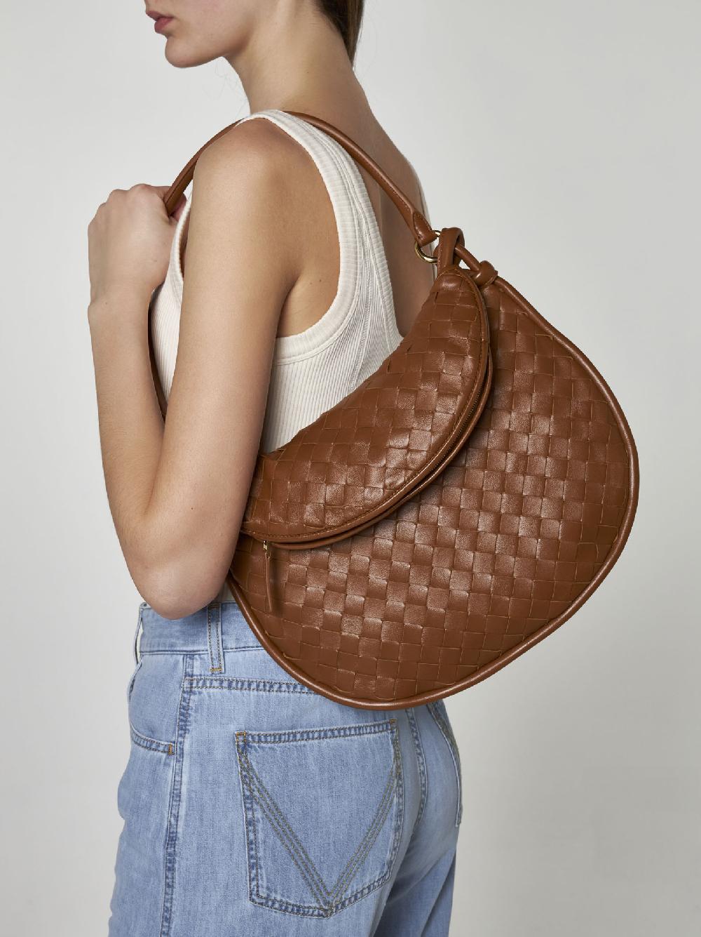 BOTTEGA VENETA Borsa Gemelli media in pelle Intrecciato Hotsell