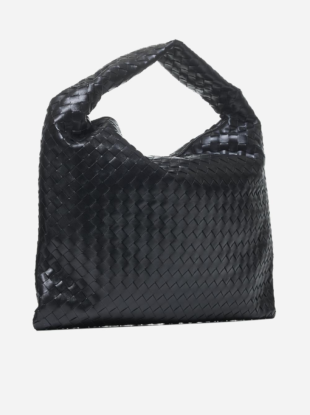 BOTTEGA VENETA Borsa Hop grande in pelle Intrecciato 2025