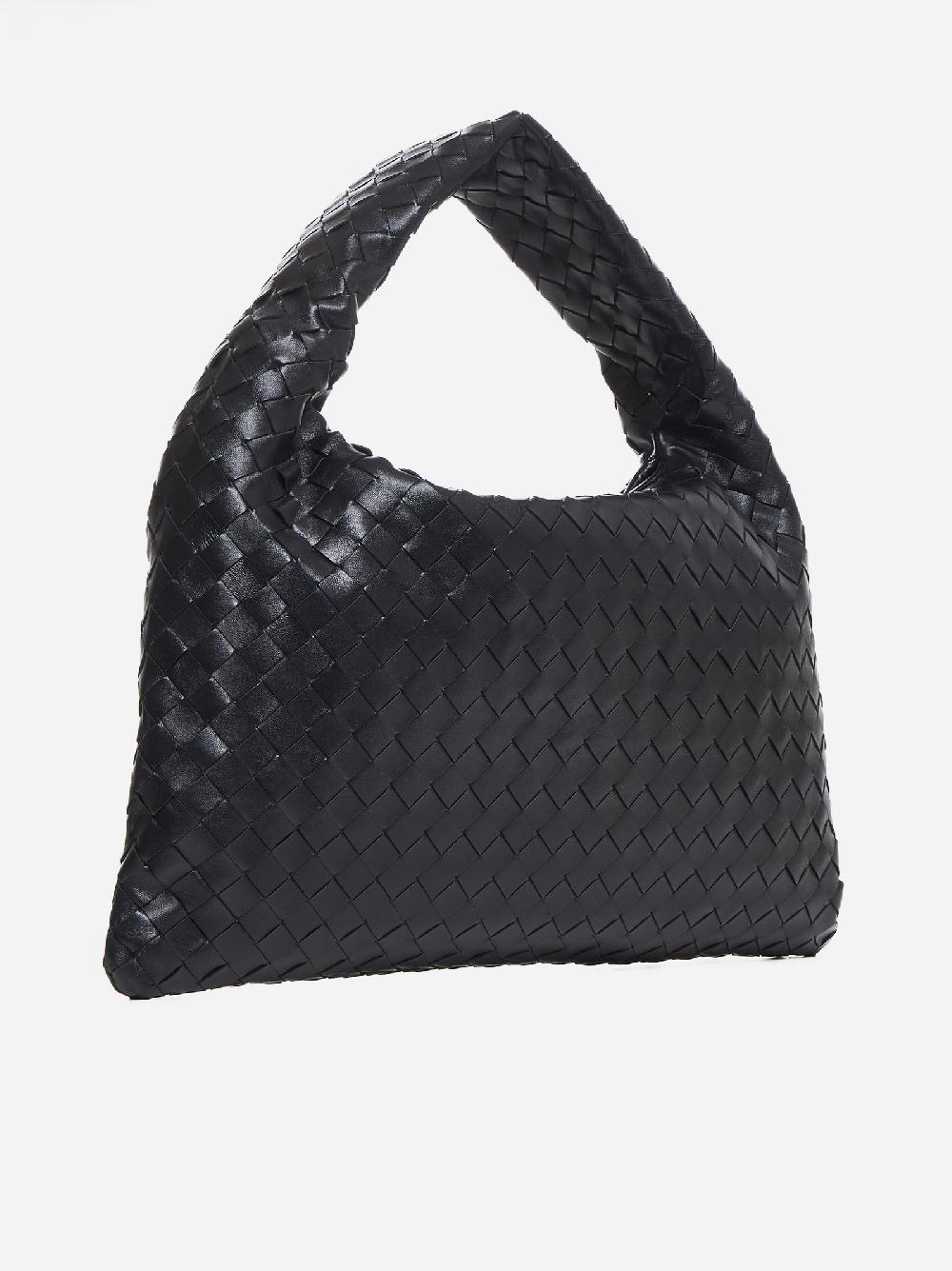 BOTTEGA VENETA Borsa Hop piccola in pelle Intrecciato Italy