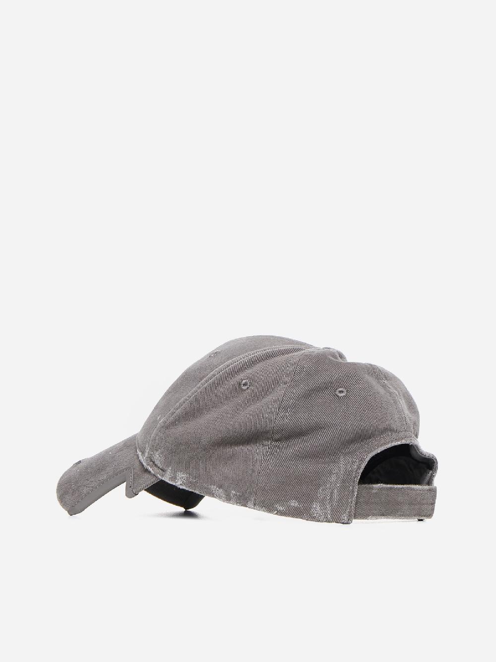 BALENCIAGA Cappello da baseball in cotone con logo Promozione