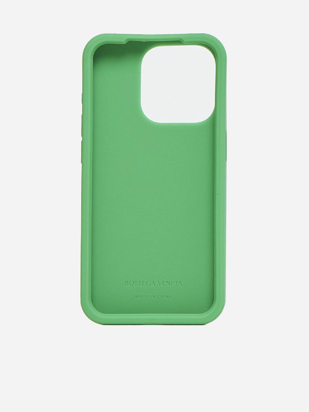 BOTTEGA VENETA Cover per iPhone 15 Pro Spedizione Gratuita