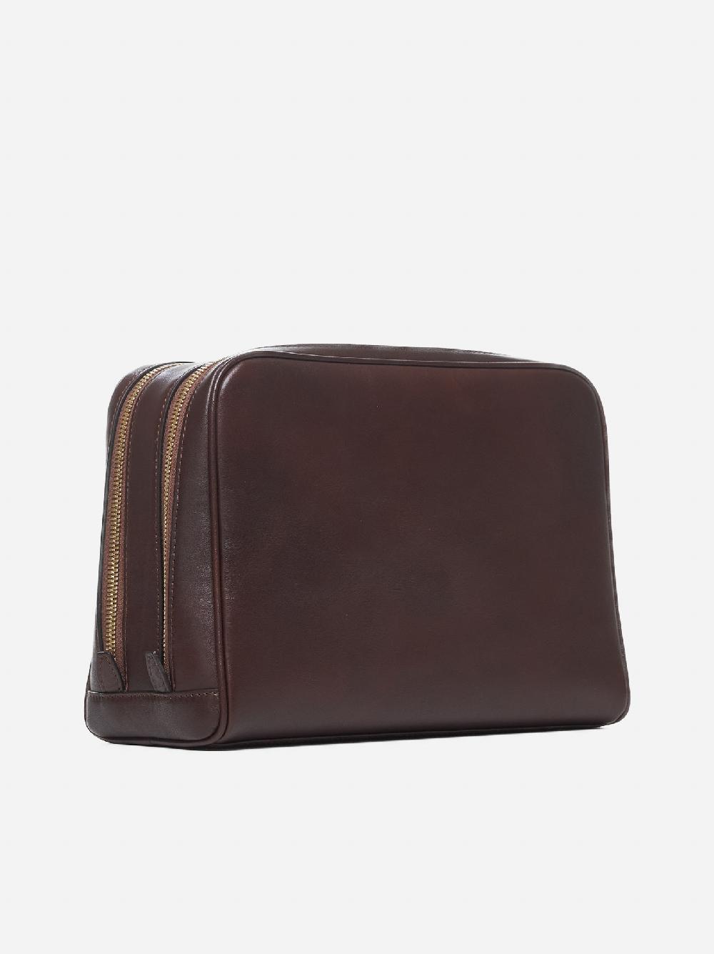 BRUNELLO CUCINELLI Beauty case in pelle Acquista Ora
