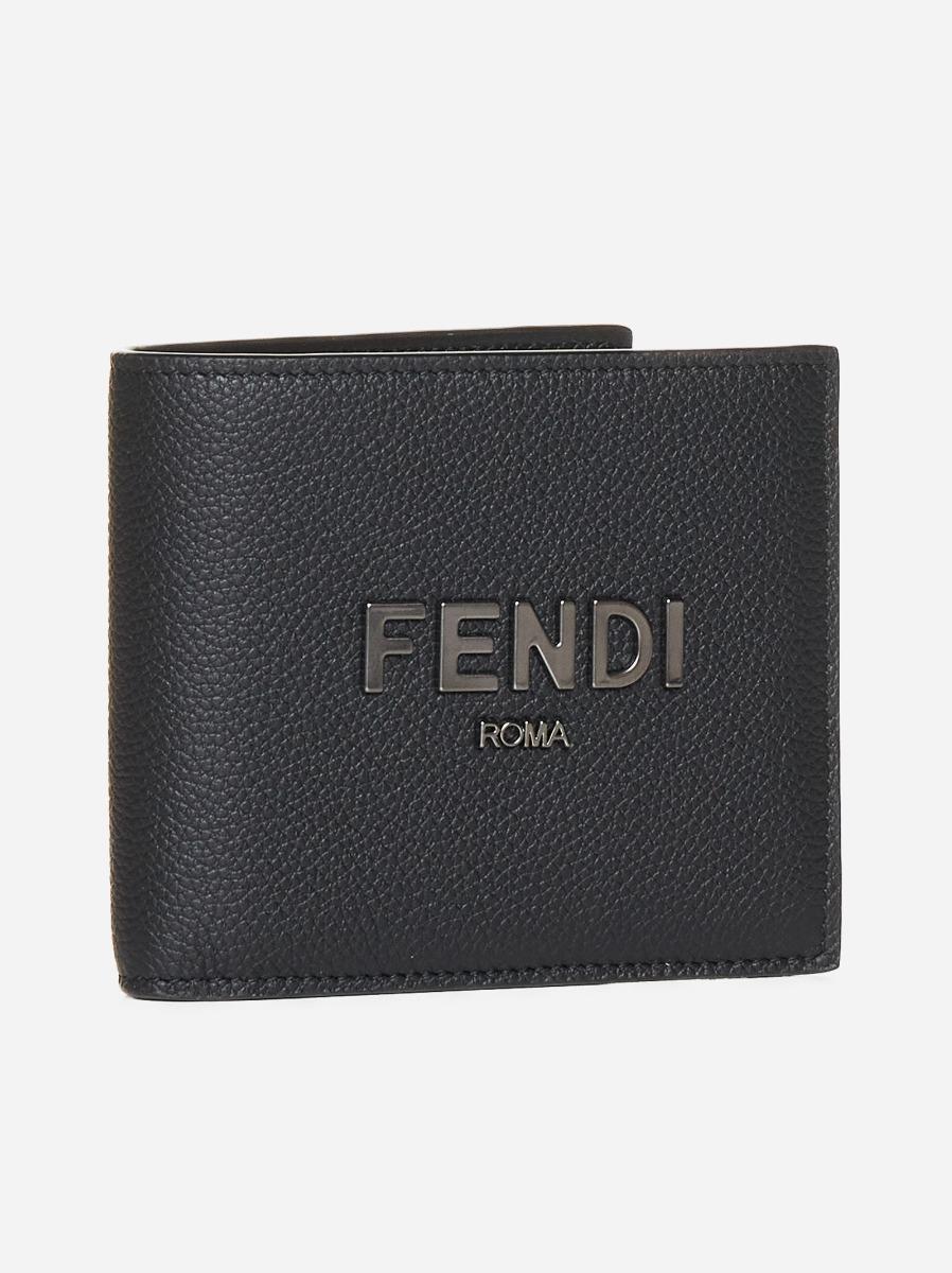 FENDI Portafoglio in pelle con logo Shopping Online