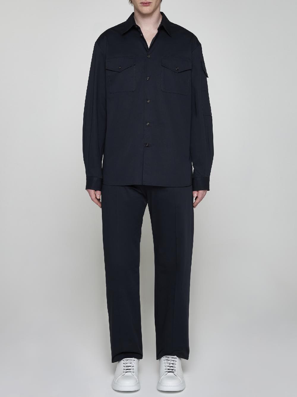 ALEXANDER MCQUEEN Pantaloni chino in cotone Offerta