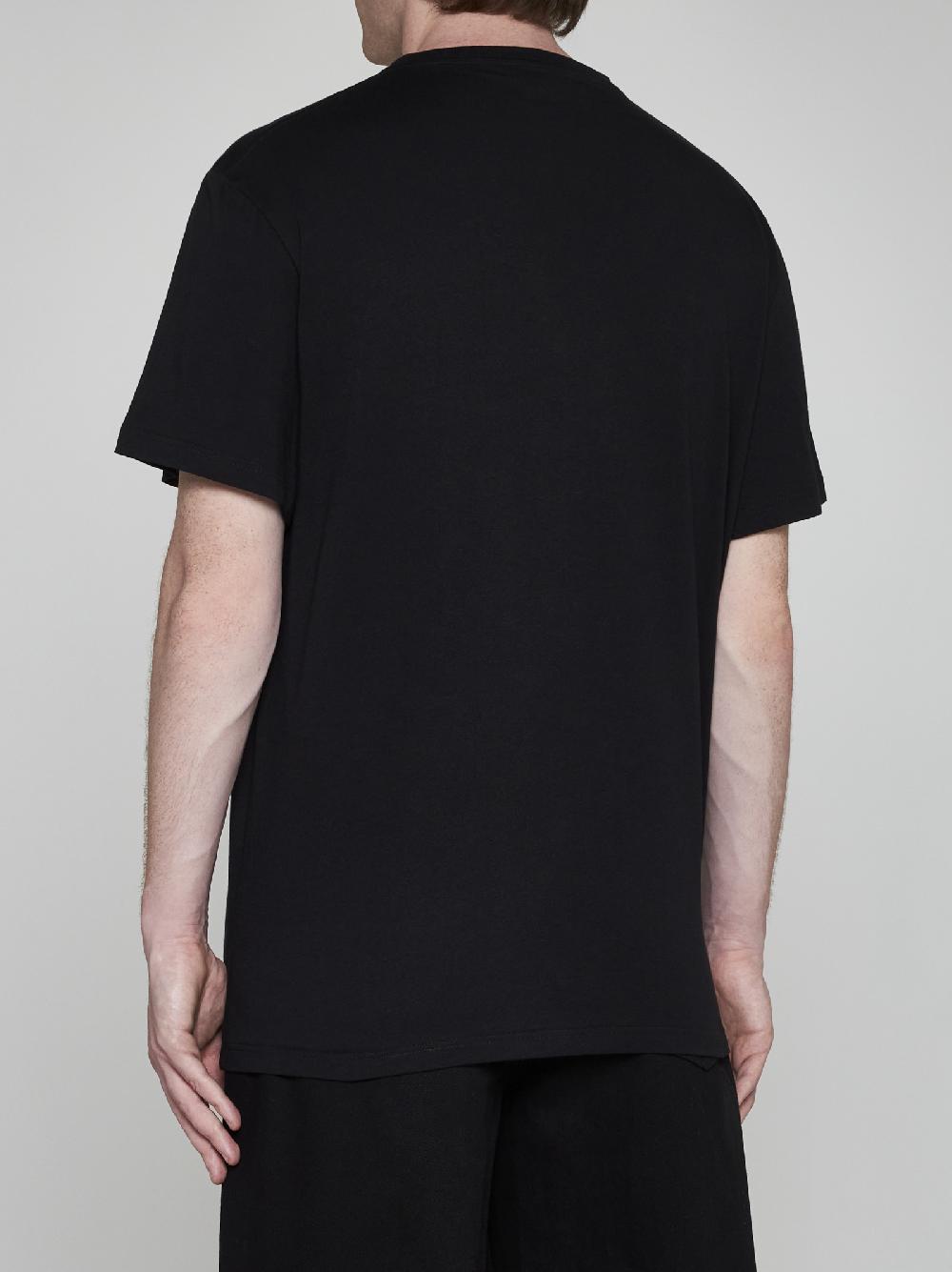 ALEXANDER MCQUEEN T-shirt in cotone con logo Moda