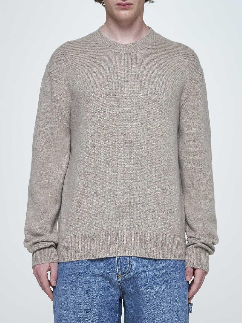 BOTTEGA VENETA Pull misto cashmere con toppe Italy