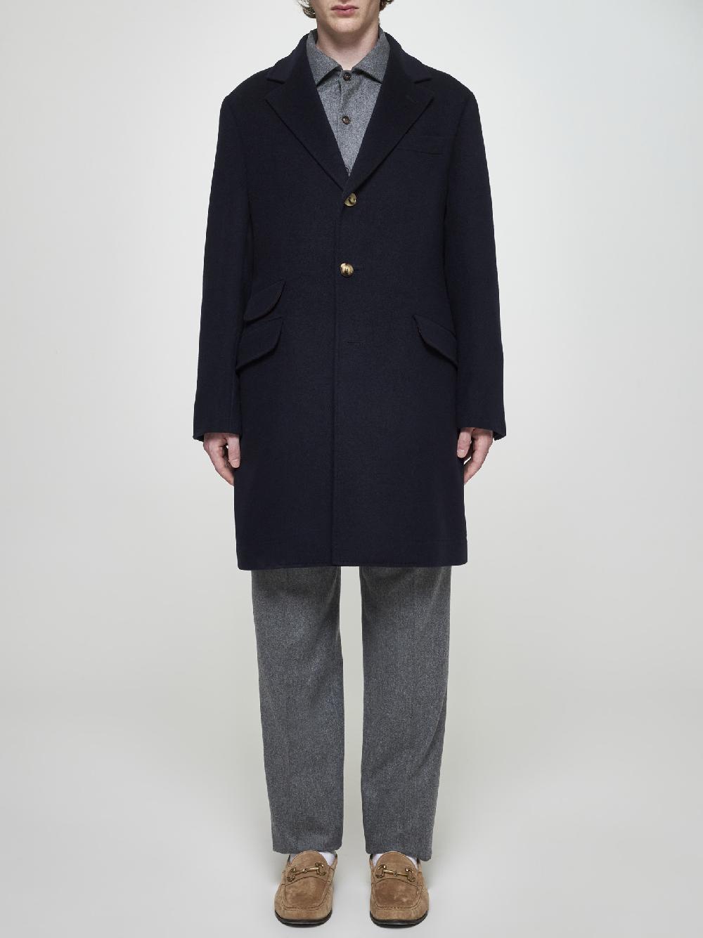 BRUNELLO CUCINELLI Cappotto monopetto in cashmere 2025
