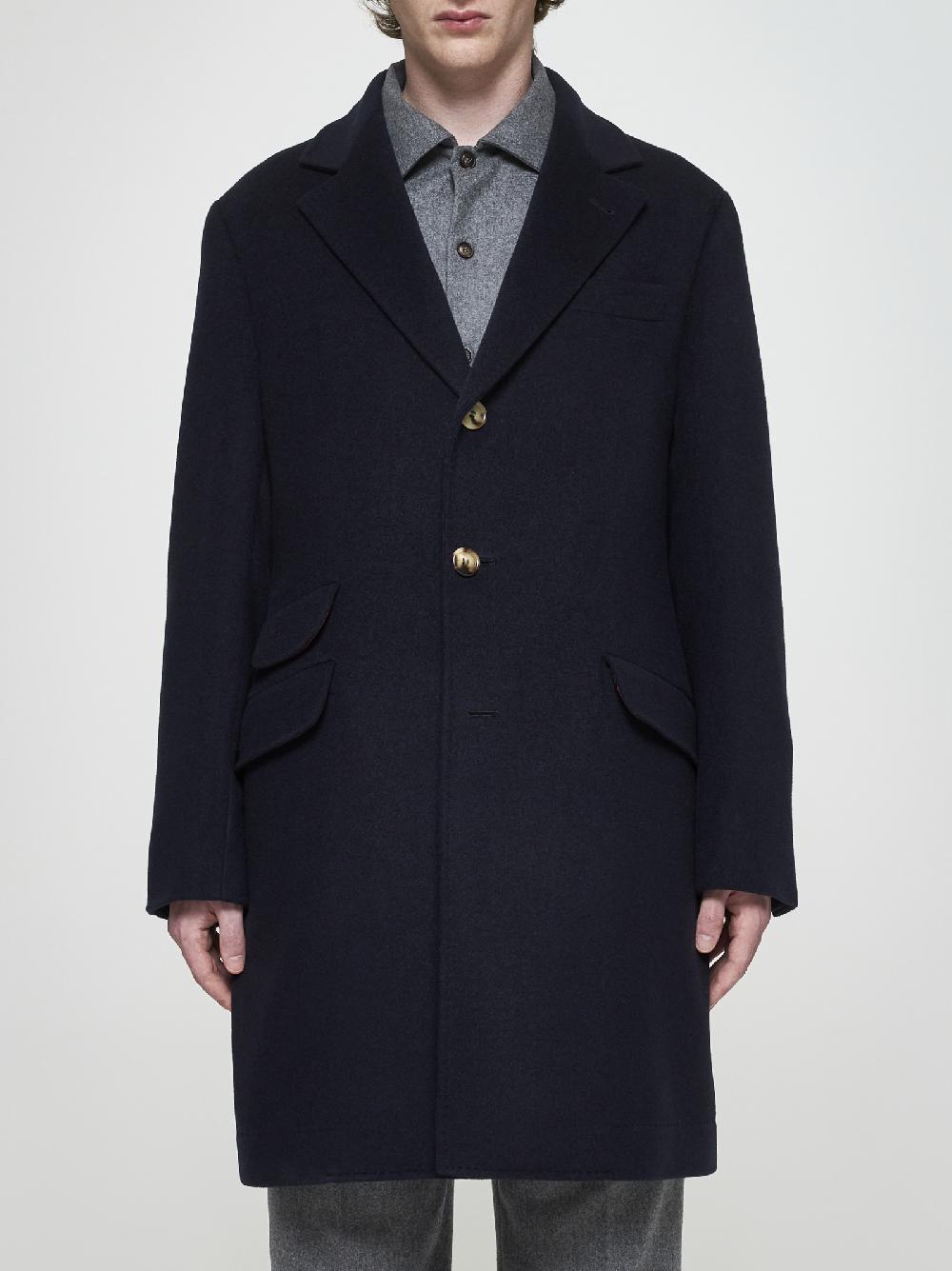 BRUNELLO CUCINELLI Cappotto monopetto in cashmere 2025