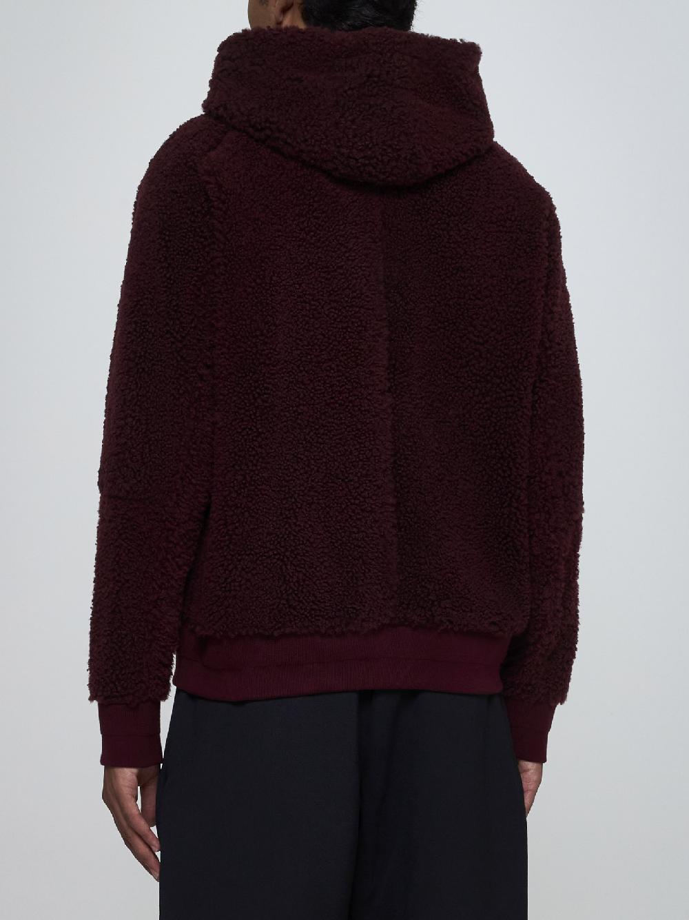 SALVATORE SANTORO Giacca reversibile in shearling e pelle Qualità