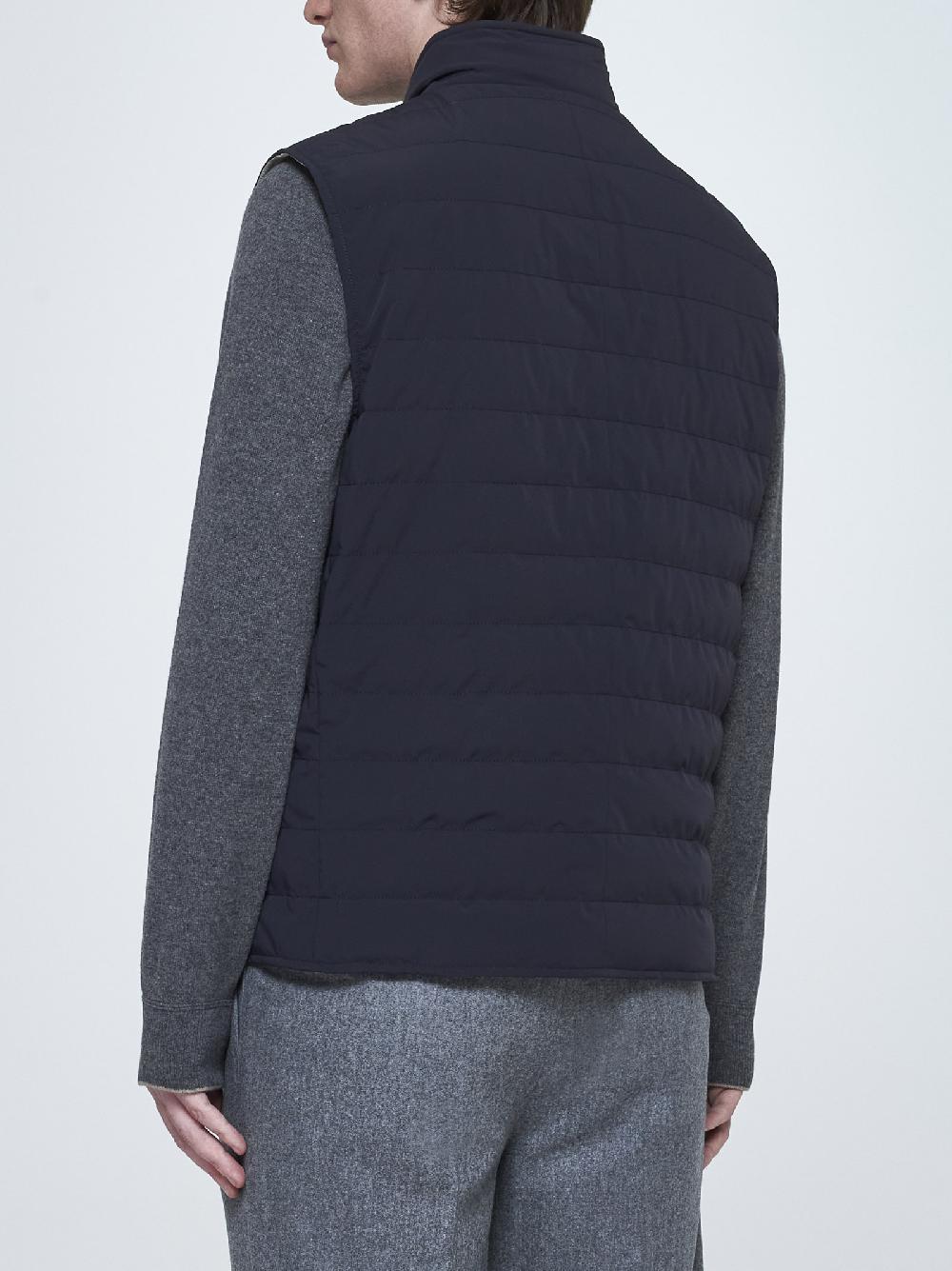 BRUNELLO CUCINELLI Gilet in nylon trapuntato Affare Del Giorno