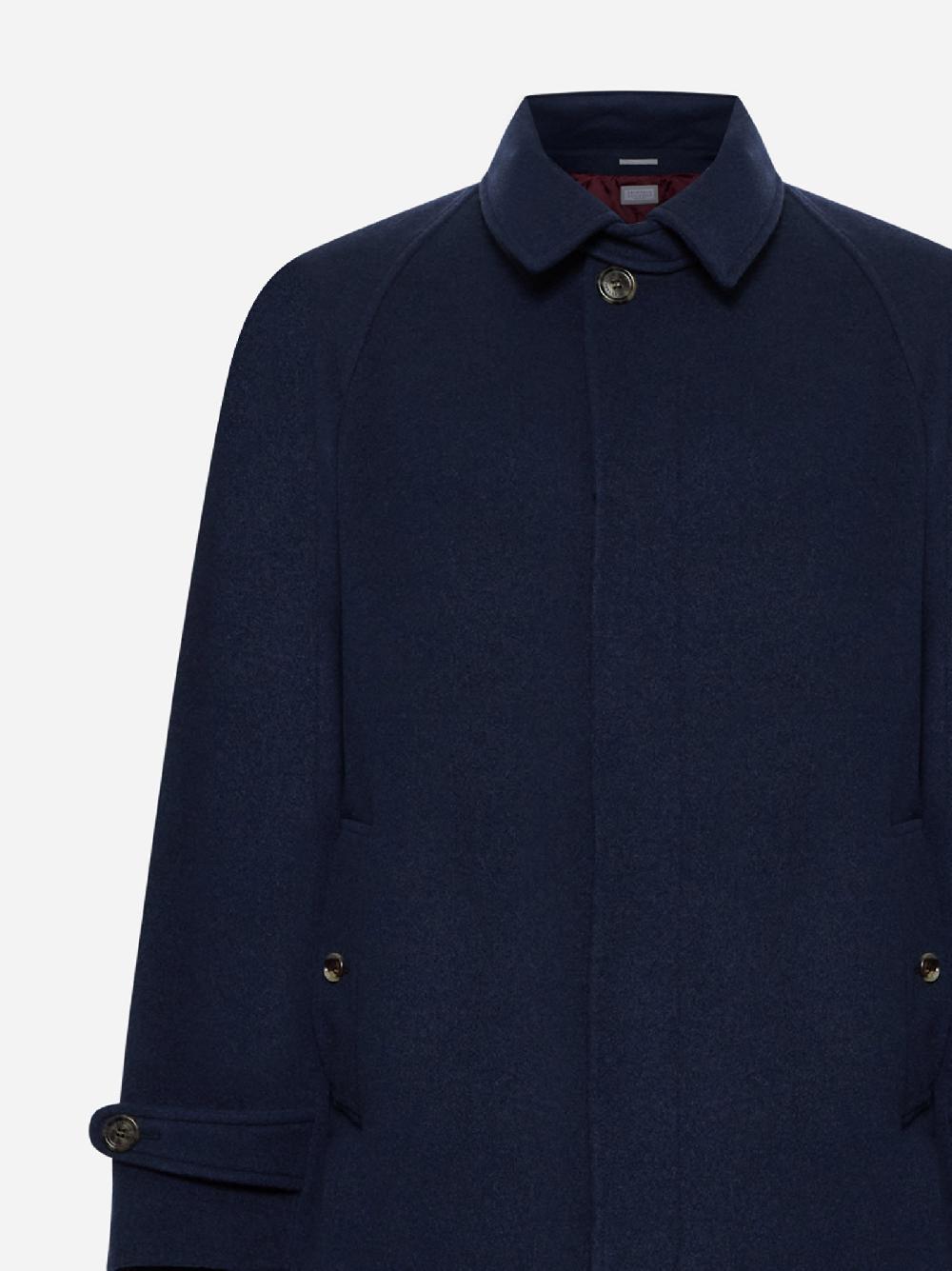 BRUNELLO CUCINELLI Cappotto monopetto in cashmere Convenienza