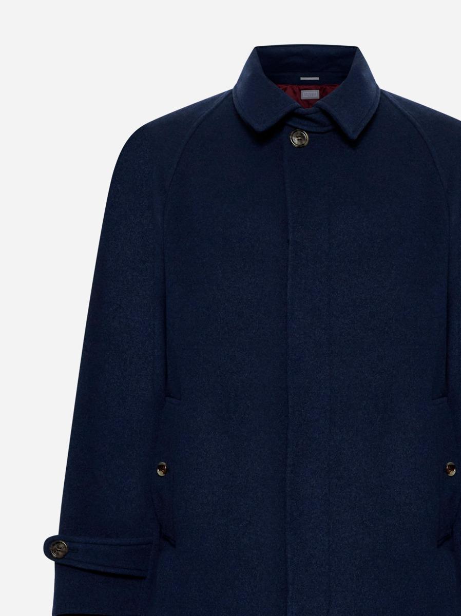 BRUNELLO CUCINELLI Cappotto monopetto in cashmere Convenienza