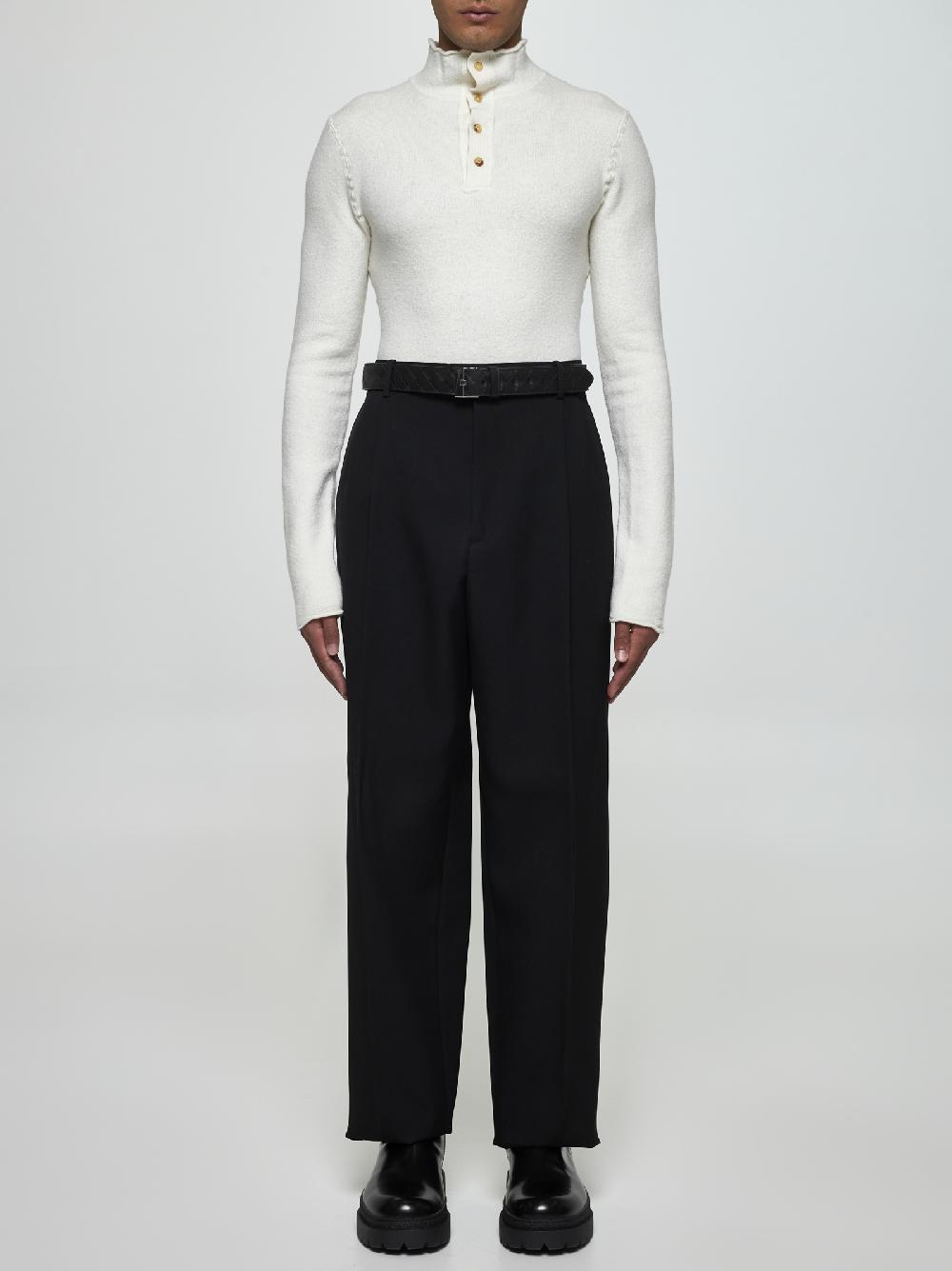 BOTTEGA VENETA Pantaloni in twill di lana Novità
