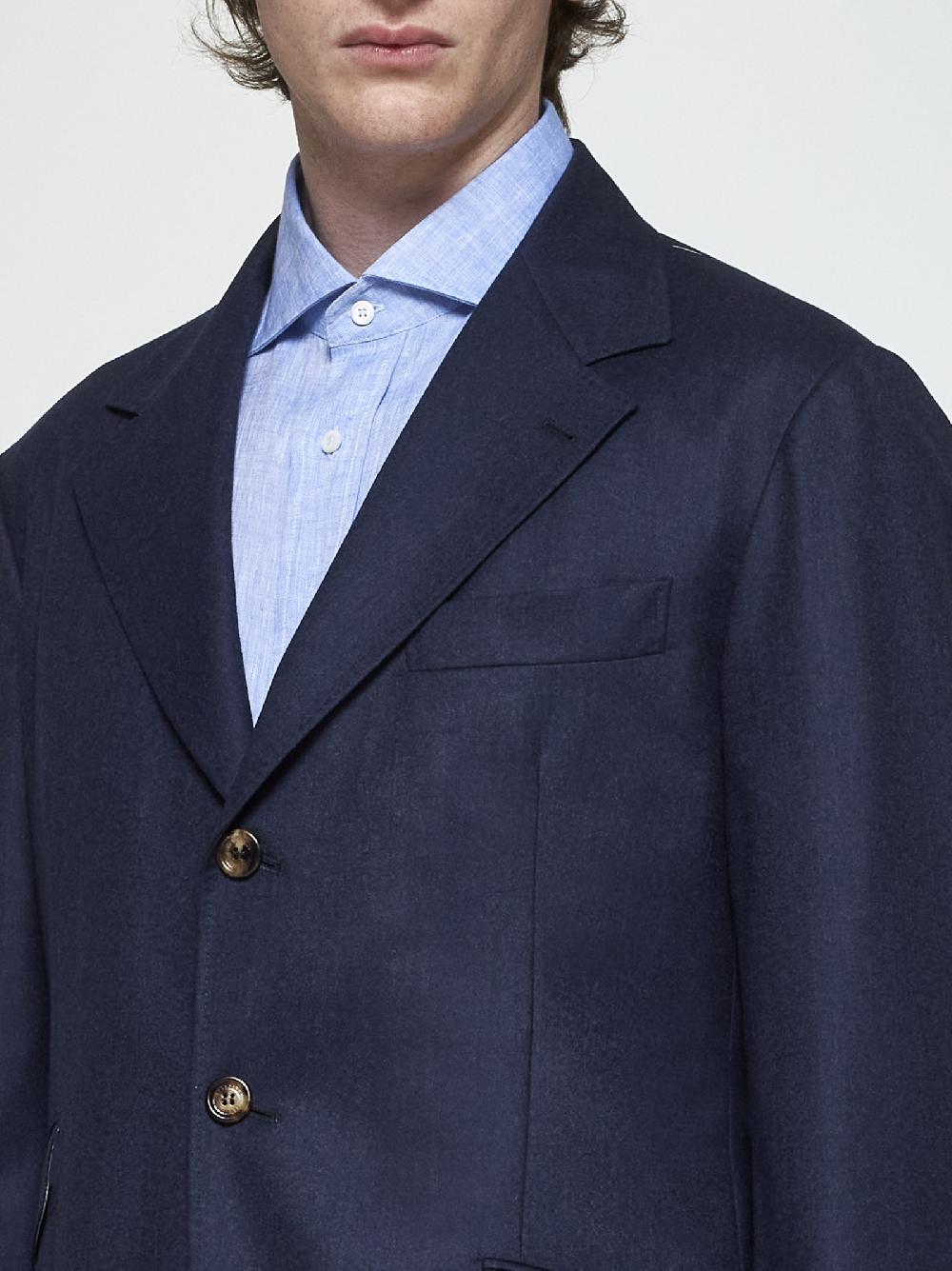 BRUNELLO CUCINELLI Completo monopetto in lana vergine Saldi