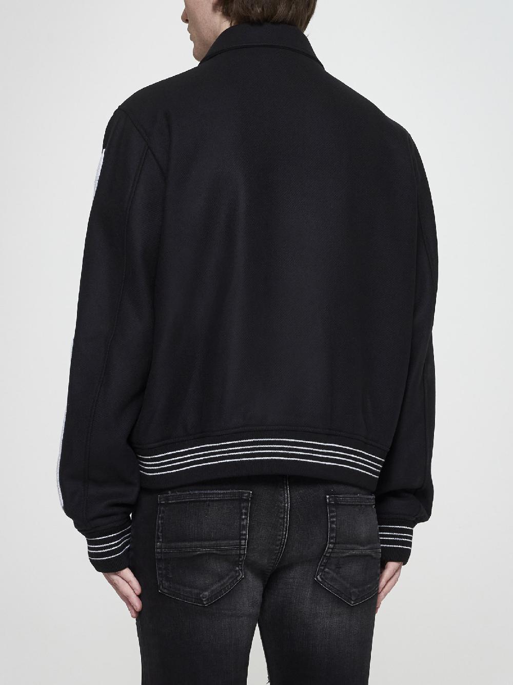 AMIRI Bomber Bones misto lana Esporta salva