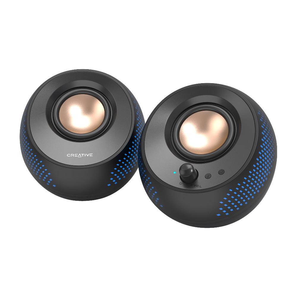 Creative Pebble X Altoparlanti 2.0 USB-C per computer con illuminazione RGB personalizzabile 2025