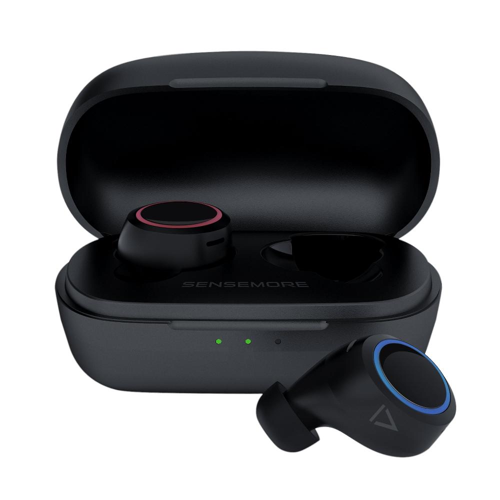 Creative Sensemore Air Cuffie in-ear leggere True Wireless a prova di sudore con tecnologia Sensemore Nuovo