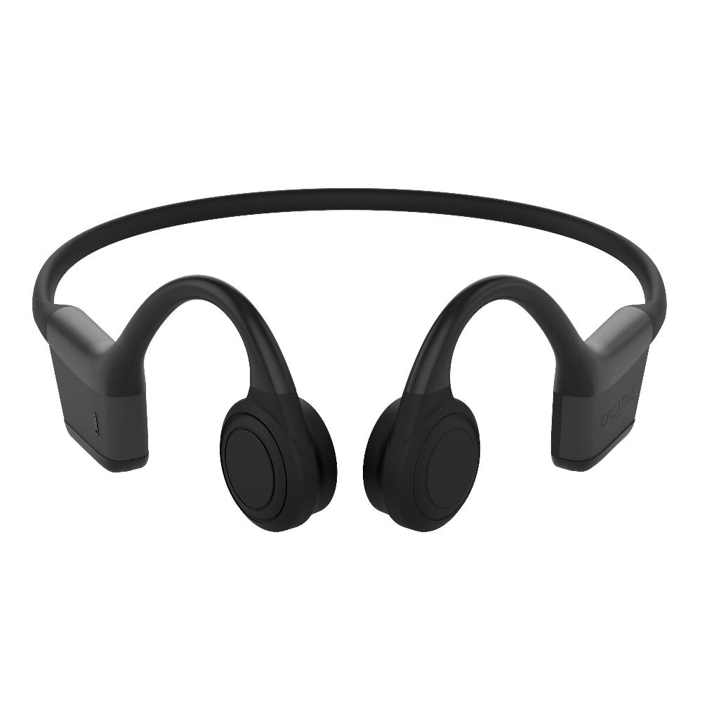 Creative Outlier Free mini Cuffie a conduzione ossea wireless con Bluetooth® 5.3 e resistenza al sudore IPX5 Qualità Garantita