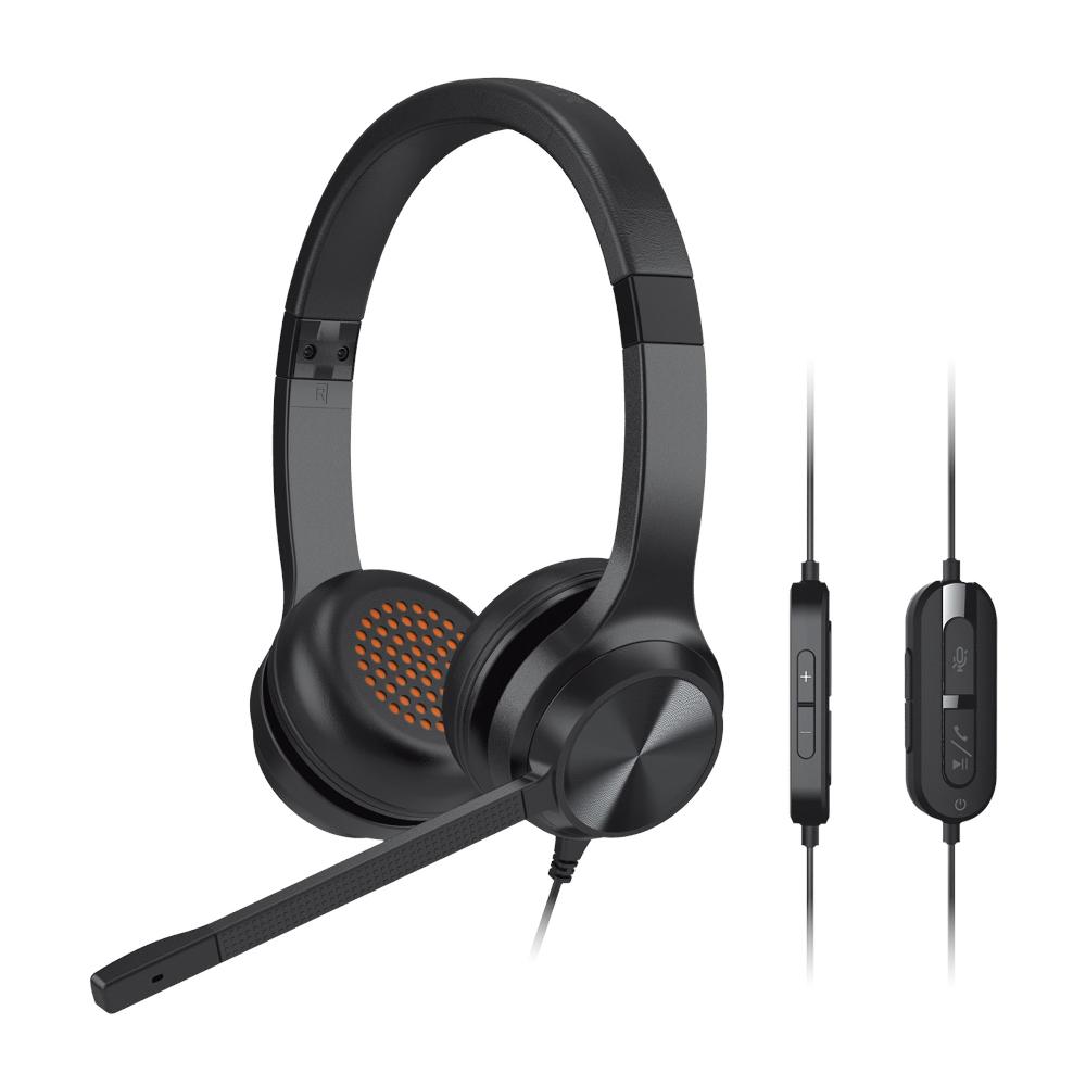 Creative Chat USB Cuffie on-ear con microfono a cancellazione del rumore swivel-to-mute e SmartComms Kit Affare Del Giorno