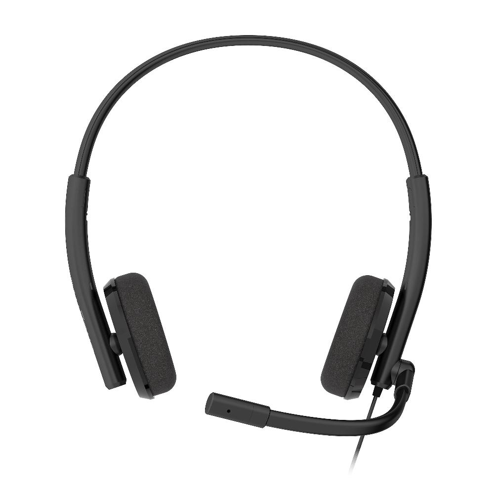 Creative HS-220 Cuffie USB con microfono a condensatore con cancellazione del rumore e telecomando a cavo Convenienza