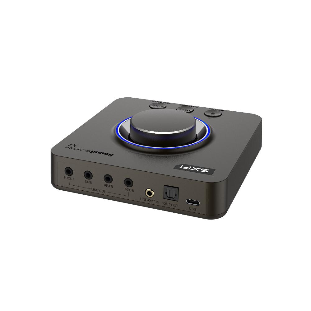 Creative Sound Blaster X4 Scheda audio DAC e amplificatore USB esterno 7.1 ad alta risoluzione con tecnologia Super X-Fi® e SmartComms Kit I Più Venduti