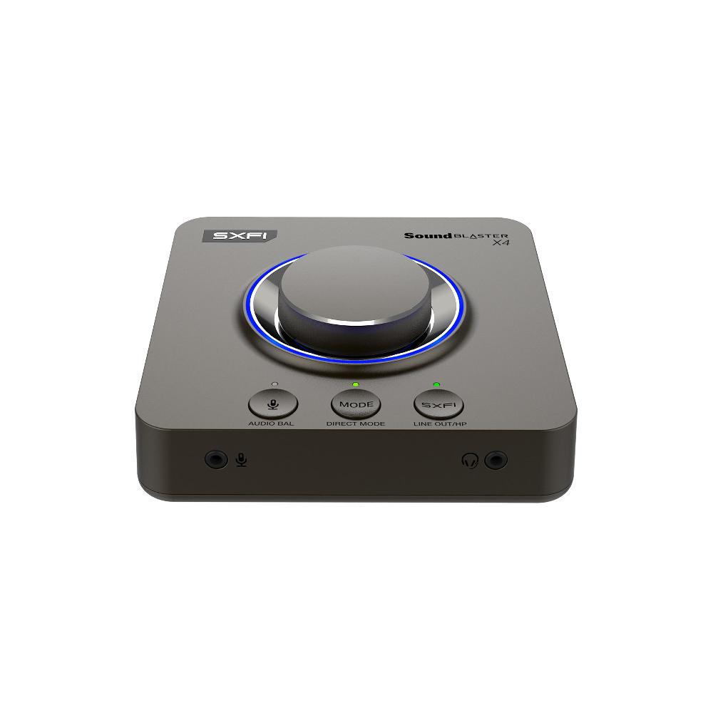 Creative Sound Blaster X4 Scheda audio DAC e amplificatore USB esterno 7.1 ad alta risoluzione con tecnologia Super X-Fi® e SmartComms Kit I Più Venduti