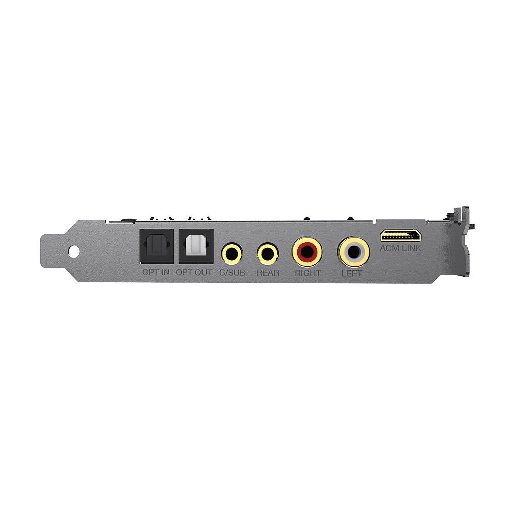 Creative Sound Blaster AE-9 Scheda audio PCI-E di qualità superiore da 32 bit/384 kHz e DAC con doppio amplificatore discreto per cuffie Xamp e Audio Control Module Moda