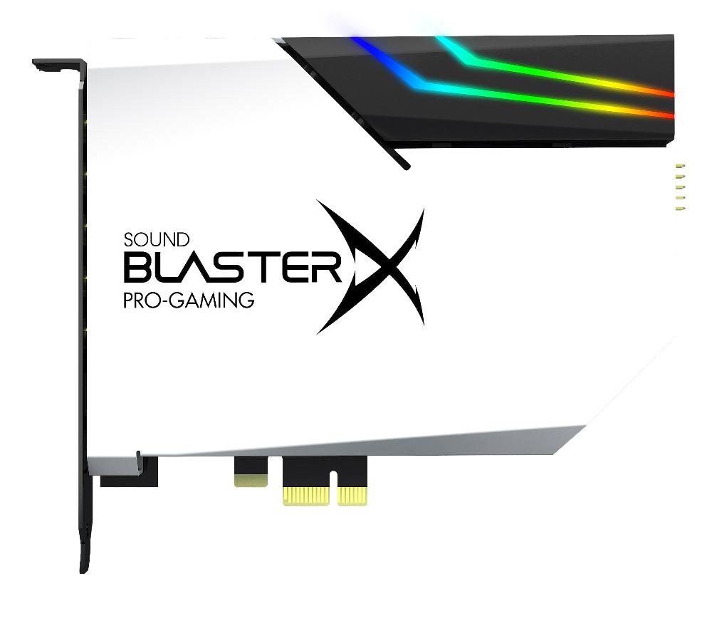 Creative Sound BlasterX AE-5 Plus Pure Edition Scheda audio e DAC da gaming PCI-e ad alta risoluzione con illuminazione RGB codifiche Dolby Digital Live e DTS Italy