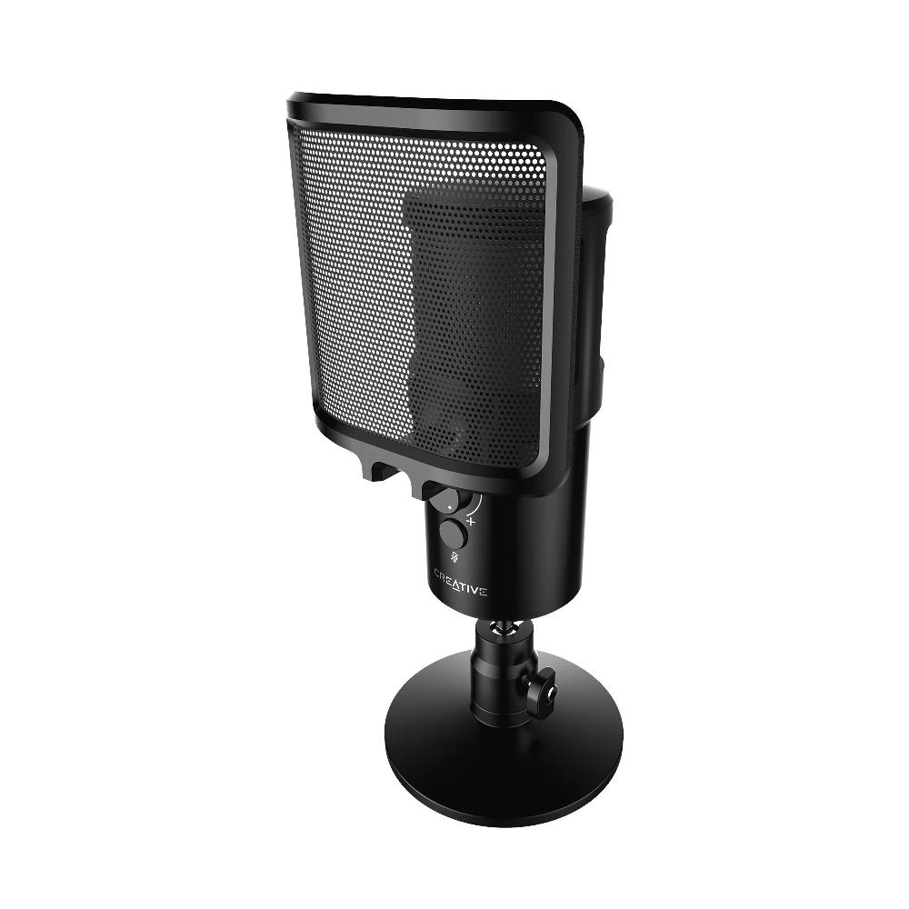 Creative Live Mic M3 Microfono USB a doppia figura polare e monitoraggio del microfono in tempo reale Presa