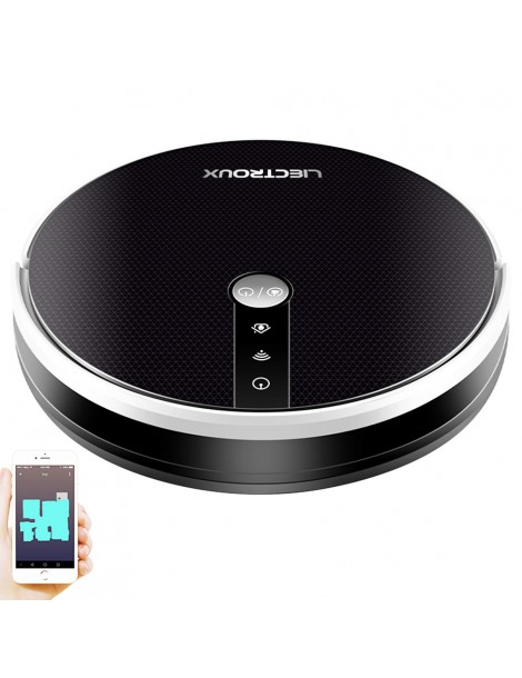 LIECTROUX C30B 6000Pa Aspirazione elettrica con serbatoio d'acqua e AI Map Navigation WiFi App Robot Aspirapolvere Versione UE Nuovo