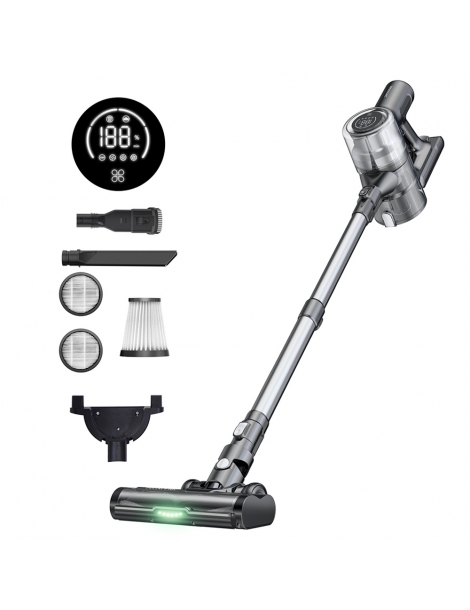 Proscenic P13 aspirapolvere senza Fili aspirazione 35Kpa aspirapolvere a bastone con luce verde display a LED Qualità