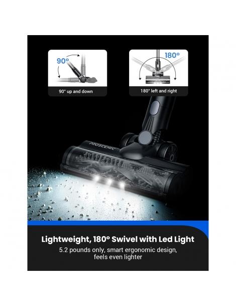 Proscenic P11 Mopping aspirapolvere senza filo aspirazione 35Kpa Acquista Ora