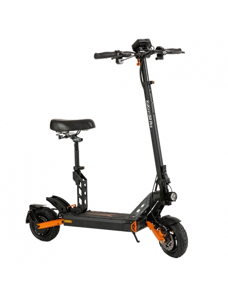 KuKirin G2 Pro Scooter elettrico pieghevole 600W Motore 15Ah 48V Batteria 9 pollici Pneumatici - Nero Arancione Convenienza