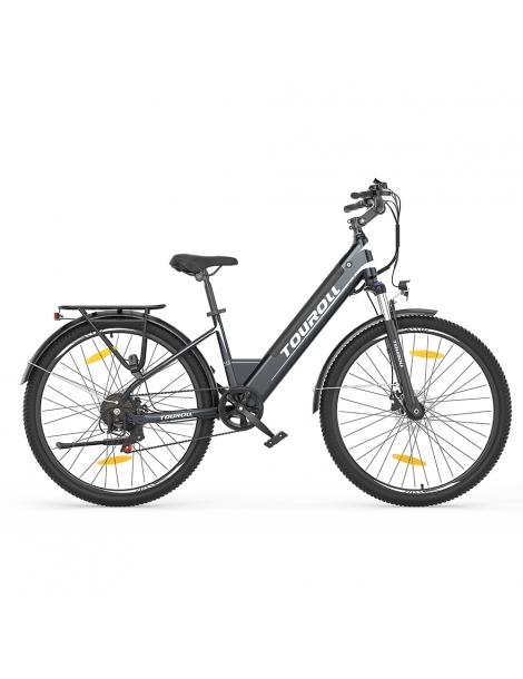 Touroll J1 ST Bicicletta da trekking con motore da 250W ruote da 27 5" batteria da 561 6Wh autonomia di 100 km Offerta