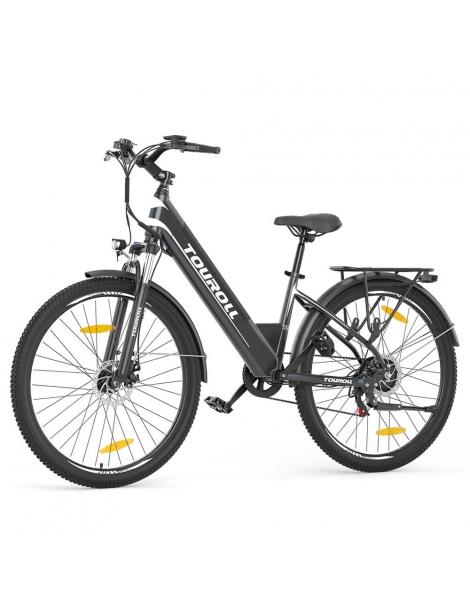 Touroll J1 ST Bicicletta da trekking con motore da 250W ruote da 27 5" batteria da 561 6Wh autonomia di 100 km Offerta