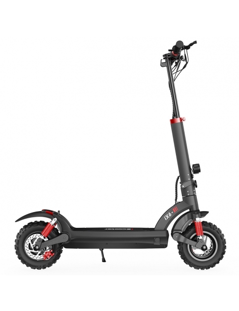 iScooter iX6 Scooter elettrico Pneumatici fuoristrada da 11'' - Motore posteriore da 1000W e batteria da 48V 17.5Ah Economico