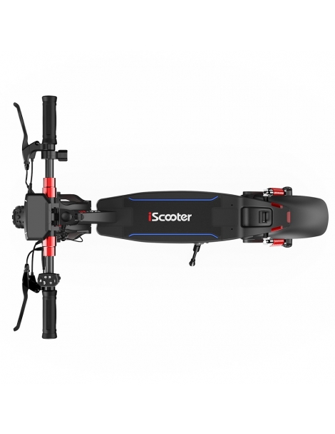 iScooter iX6 Scooter elettrico Pneumatici fuoristrada da 11'' - Motore posteriore da 1000W e batteria da 48V 17.5Ah Economico
