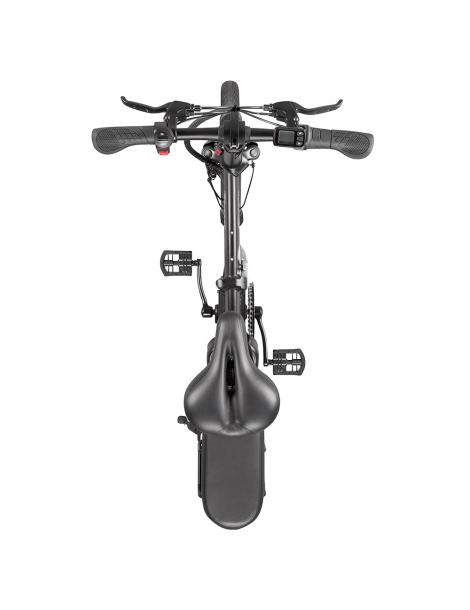 DYU A5 Pneumatico 14*1.95inch Bicicletta elettrica pieghevole Chilometraggio massimo 60KM Motore da 350W Batteria 7 5 Ah Online