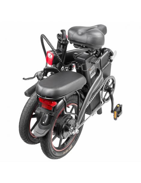 DYU A5 Pneumatico 14*1.95inch Bicicletta elettrica pieghevole Chilometraggio massimo 60KM Motore da 350W Batteria 7 5 Ah Online