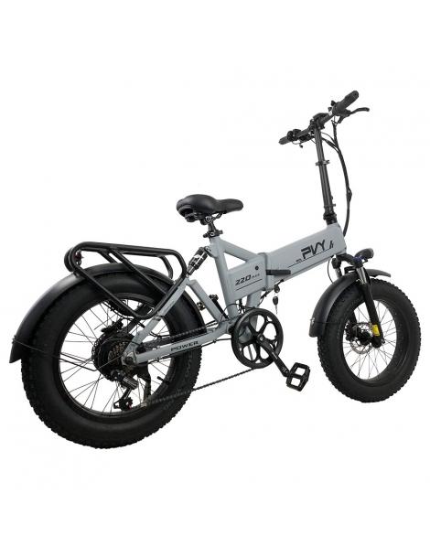 PVY Z20 Plus Pieghevole Fat Tires E-bike 1000W 16.5Ah-Grigio Vendita Economica