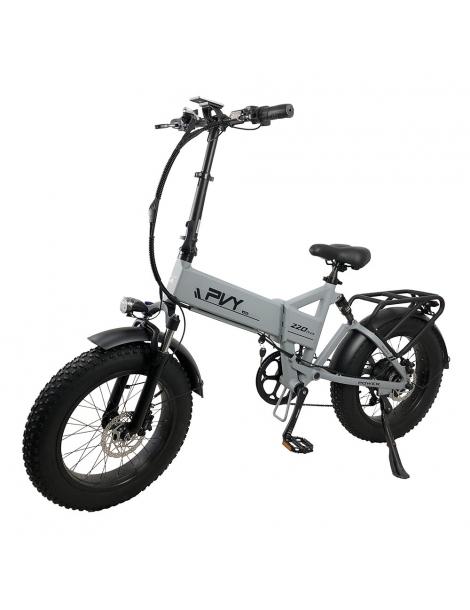 PVY Z20 Plus Pieghevole Fat Tires E-bike 1000W 16.5Ah-Grigio Vendita Economica