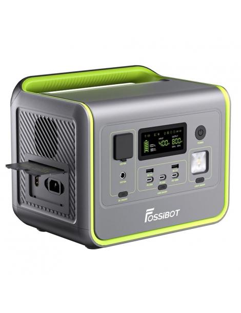 FOSSiBOT F800 Generatore Portatile Generatore Solare LiFePO4 da 512Wh - Verde Qualità